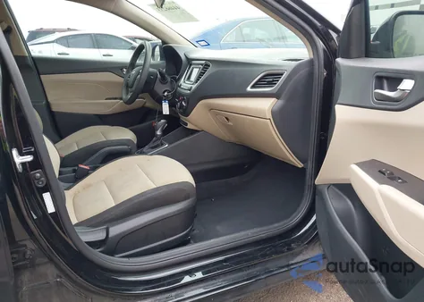 2022 Hyundai Accent Se из США, поврежденный, VIN 3KPC24A63NE176864